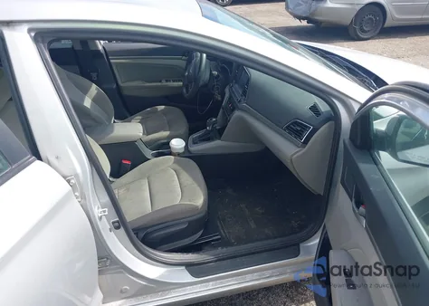 2018 Hyundai Elantra Sel из США, поврежденный, VIN 5NPD84LF4JH334022